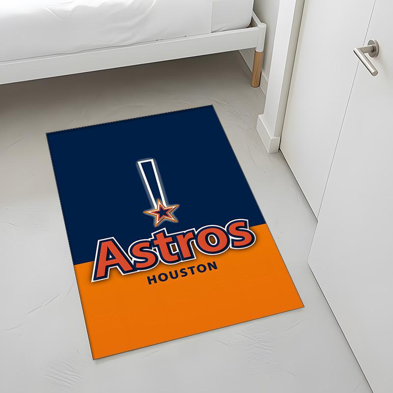 Houston Astros (28) Dywan Nadaje się do Salonów Sypialni Pokojów Komputerowych Jadalni Oraz Do Umieszczania Pod Stołami I Krzesłami Również Idealny Wybór Dla