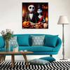 5D DIY Diamond Painting Kit, Skeleton Lover, Adult Beginner 5D Round Diamond Embroidered Crystal Mosaic Crafts, Suitable for Home Wall Settings