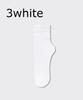 5/10 Pairs Ice Silk Women's Middle Tube Thin Socks Summer Cool Black and White Socks Ice Pile Ladies' Casual Socks