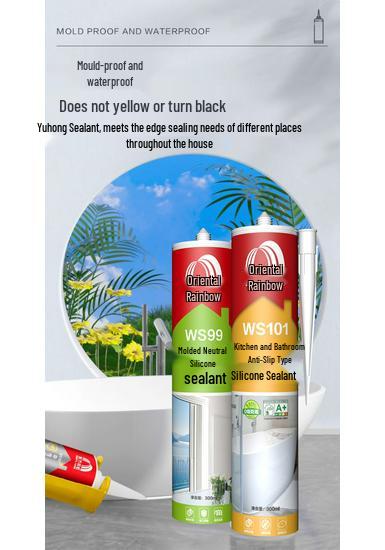 Yuhong Silicone Kitchen & Bathroom Waterproof Mildew-Proof Sealant for Countertops and Basins
