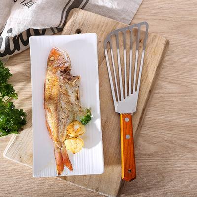 Convenient Lightweight Non-stick Stainless Steel Ergonomic Multi-use Spatula for Home Spatula