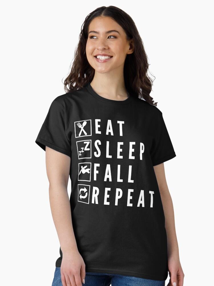 Fall Guys Eat Sleep Fall Repeat Classic T-Shirt