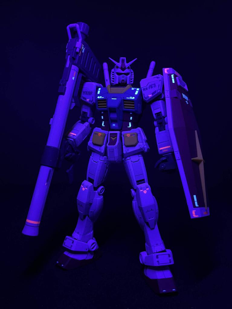 Decals for RE Robot MS Detail Up RG Fluorescent!! Water-slide HG, RG, MG, PG, (for 1/144 RX-78-2 Gundam)