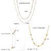 Minimalist Stainless Steel Jewelry Set With Geometric Shapes For Women And Men
