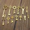 26pcs Key Charm Vintage Metal Mixed key Charms Pendants For Jewelry Making Diy Handmade Bracelet Necklace Decoration Accessories