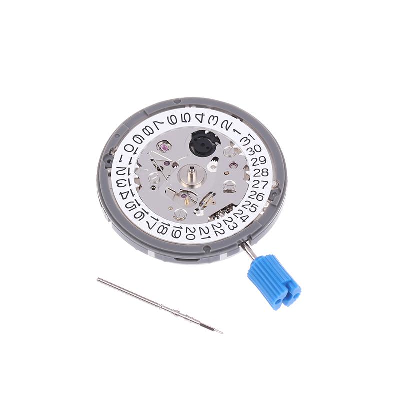 Japan Nh35 Automatic Mechanical Movement Numbers Date Wheel High Accuracy 24 Jewels Mod Watch Replacement Nh35A Date At 3:00