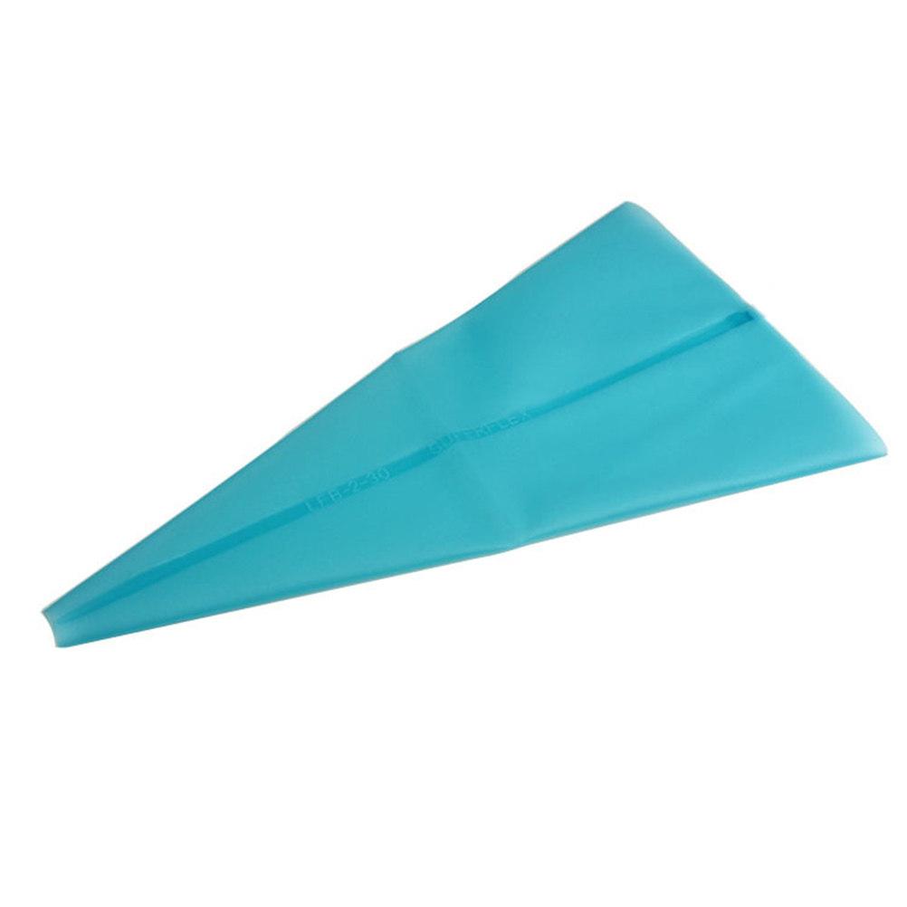 Silicone Reusable Cake Pastry Decorating Bags L Blue Food Safe Non Toxic Easy Clean with Hanging Loops for Baking Cake