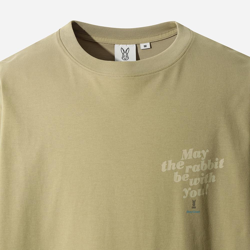 DOD Lettering Xanadu Long Sleeve T-Shirt (Tan)