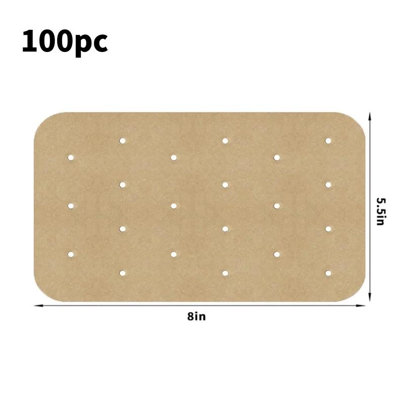 Air Fryer Parchment Paper Liners Non Stick Heat Resistant Round and Square Baking Paper for Air Fryers Steamers and Ovens