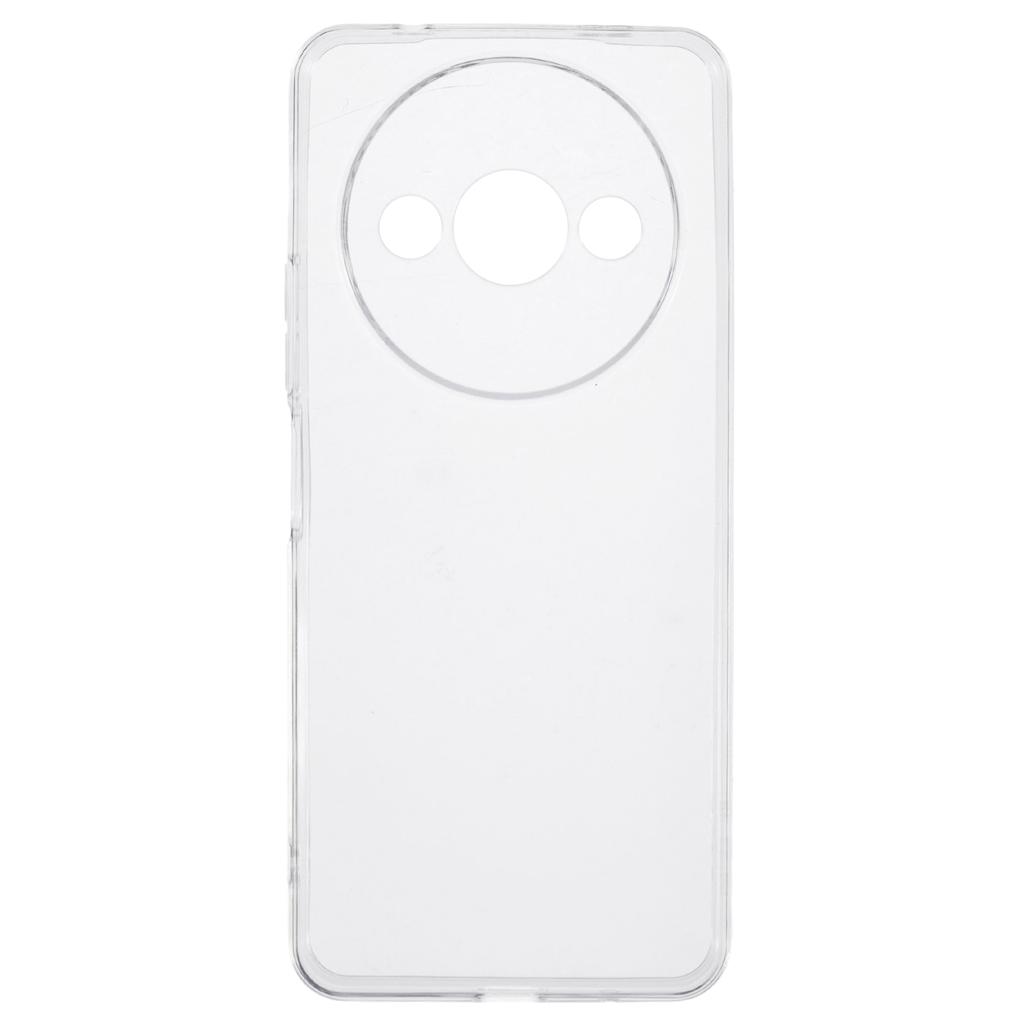 For Xiaomi Poco C61 4G/Redmi A3 4G Shockproof Case 1.5mm Thickness Clear TPU Phone Cover