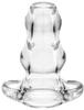 Double Tunnel Plug Extra-Large 14 x 7.8 cm Transparent - Perfect Fit - Plug Anal