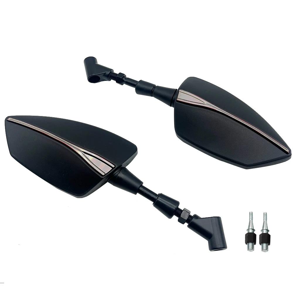 Espelhos Retrovisores Laterais Ajustáveis Universais Para SUZUKI Bandit GSF 400 600 650 650S 1200 1250 S 600S M8/M10
