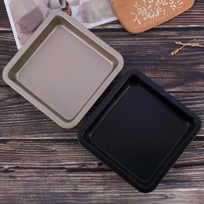 Non-Stick Square Cake Pan Carbon Steel Baking Tray Pie Pizza Bread Cake Mold Bakeware Baking Tools Baking Dishes  Para Hornear
