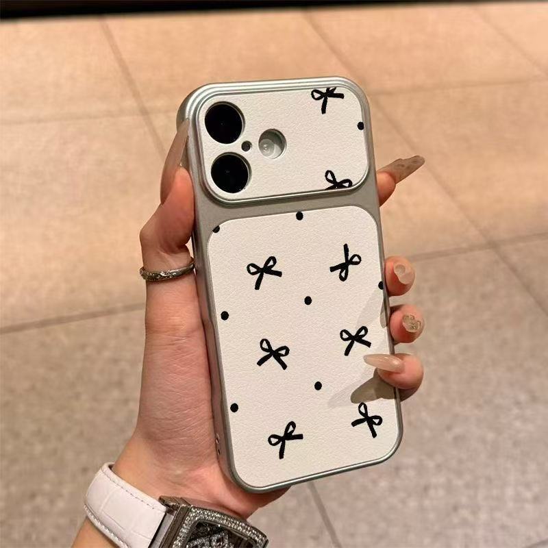 Second Change Is Suitable for 17promax Mobile Phone Case 16pro New 15 Cortex 14 Large Windows 13 Polka Dots 12x