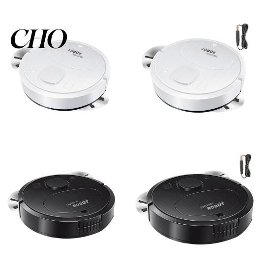 Quiet Cleaning Robot Sweeping Powerful Low Noise Slim Body Efficient Floor Sweeper Cleaner USB Charging 1200mAh Battery Long-Lasting Vacuum