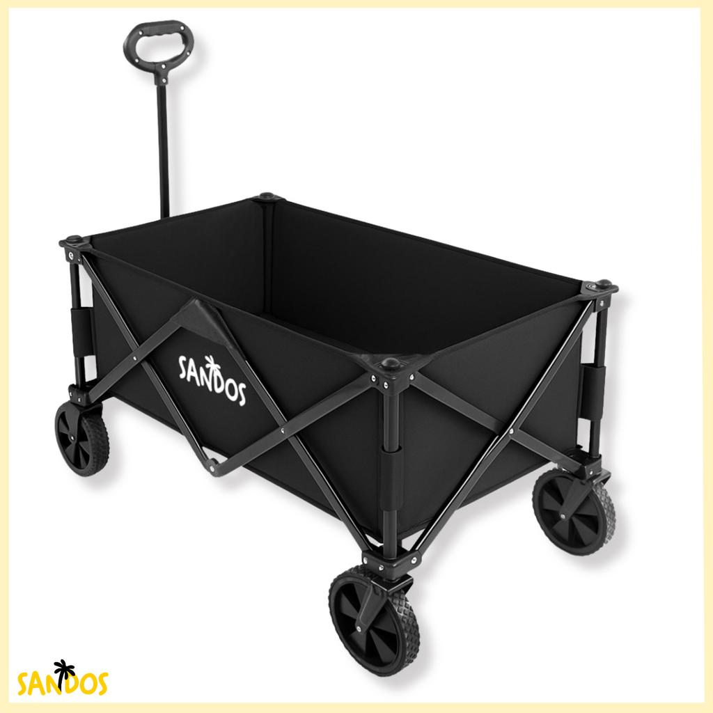 Beach cart trailer 100kg foldable camping tourist for holidays