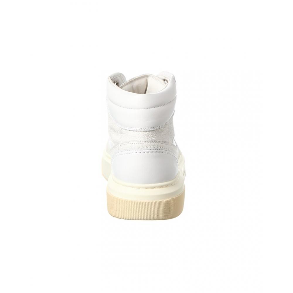Salvatore Ferragamo Ferragamo Leather Sneaker White