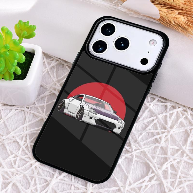 Initial D soft Phone Case for iPhone 17 Air 16 15 11 12 14 13 Pro Max Shockproof Cover
