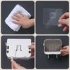 Waterproof Soap Box with Lid Drainage Soap Tray Wall Mounted Soap Holder Storage Rack Hanging Organizer Bathroom Accessories