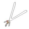 Feather Necklace Men'S And Women'S Trend Brand Leaf Eagle Claw Reproduction Takahashi Pendant Sweater Chain Necklace