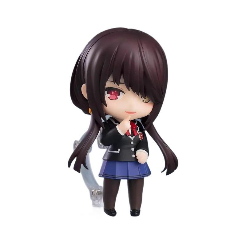 Beautiful #2455 Kurumi Tokisaki Date A Live School Uniform Version Face Swap Articulated Boxed Anime Collectible Action Figure