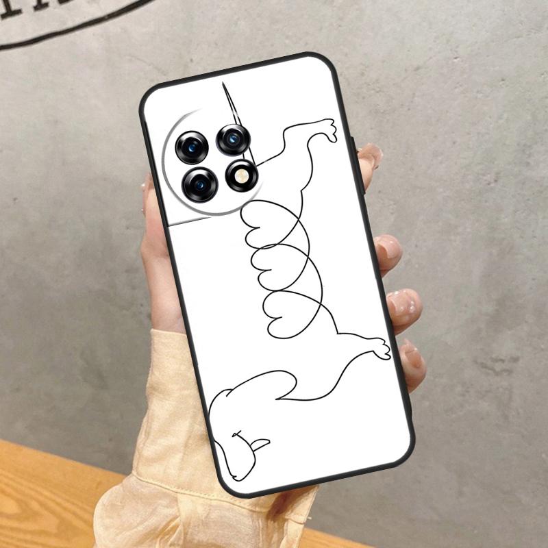 Dachshund Dog Case For OnePlus 15 15R 13R 13 13T 12 12R 11 10 9 Pro 10T Nord 5 CE 4 2 3 Lite N20 N30 Cover