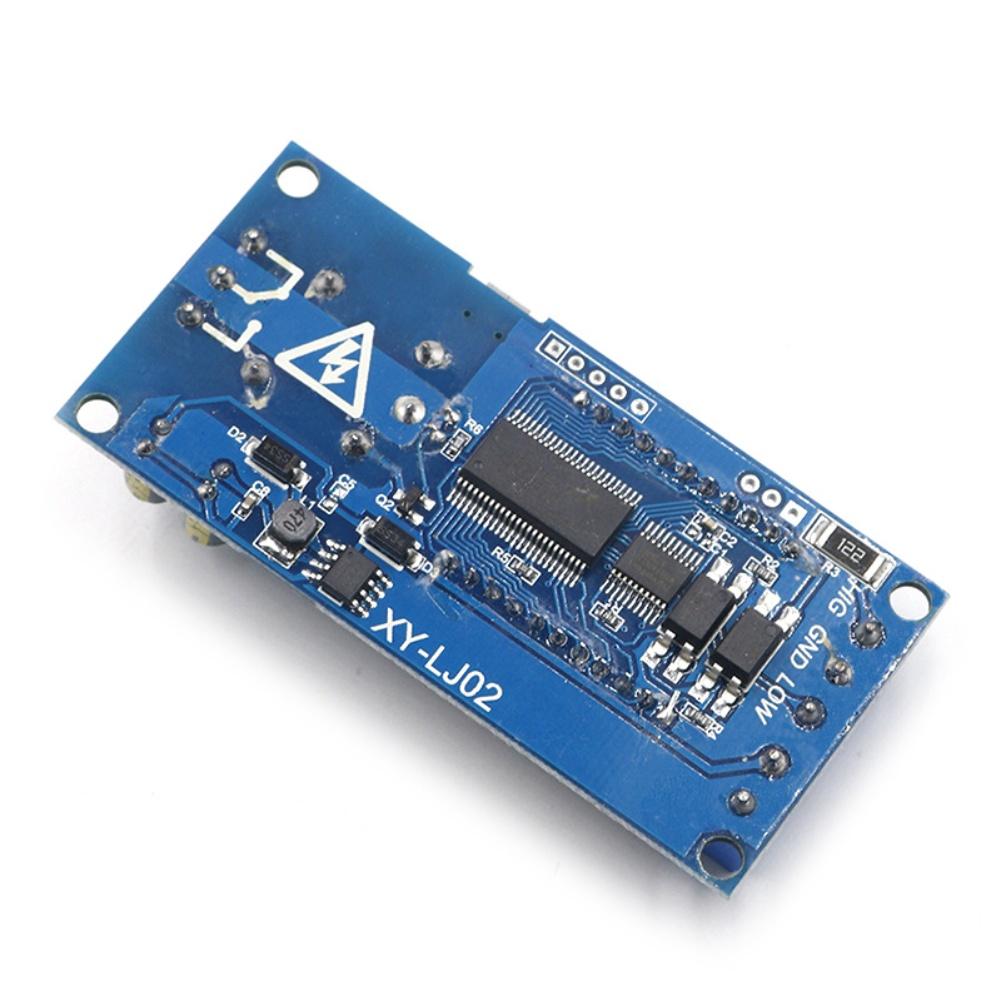 5V/12V/24V Time Delay Relay Module With LCD Display Delay Cyclic Timing Circuit Switch Power Supplies Electrical Equipment