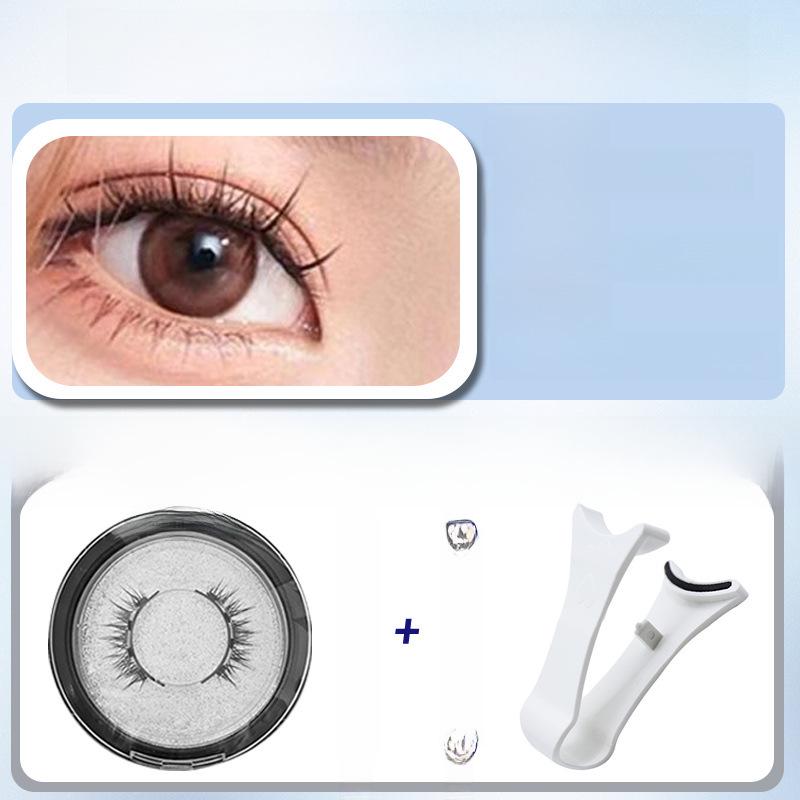 Magnetic Eyelashes Ultra-Natural Look Glue-Free Lightweight Reusable Waterproof Long-Lasting Natural Lashes Strip Lashes Easy to Apply