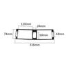 For BMW X5 E70 X6 E71 2007-2014 Accessories Car Air Vent Sticker Center Console AC Decal Carbon Fiber Trim