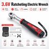 1/4 Inch Portable Electric Ratchet Wrench Type C Manual Electric Spanner Electric Torque Adjustable Spanner for Car Maintenance