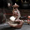 Buddha Hand Backflow Incense Burner - Creative Home Decor Ornament