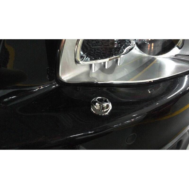 For Jeep Cherokee 2014-2018 Chrome Car Exterior Headlight Cleaning Nozzle Trim