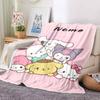 Custom 1pc Kawaii Friends Forever Blanket, Soft And Comfortable Blanket, Casual Warm, Camping Travel Blanket, Birthday Gift Q913124