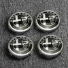 2026 Hot Sticker 4Pcs Car Emblem Wheel Hub Center Cover Car Accessories For Alfa Romeo Giulietta 159 Mito Giulia Stelvio 147 156
