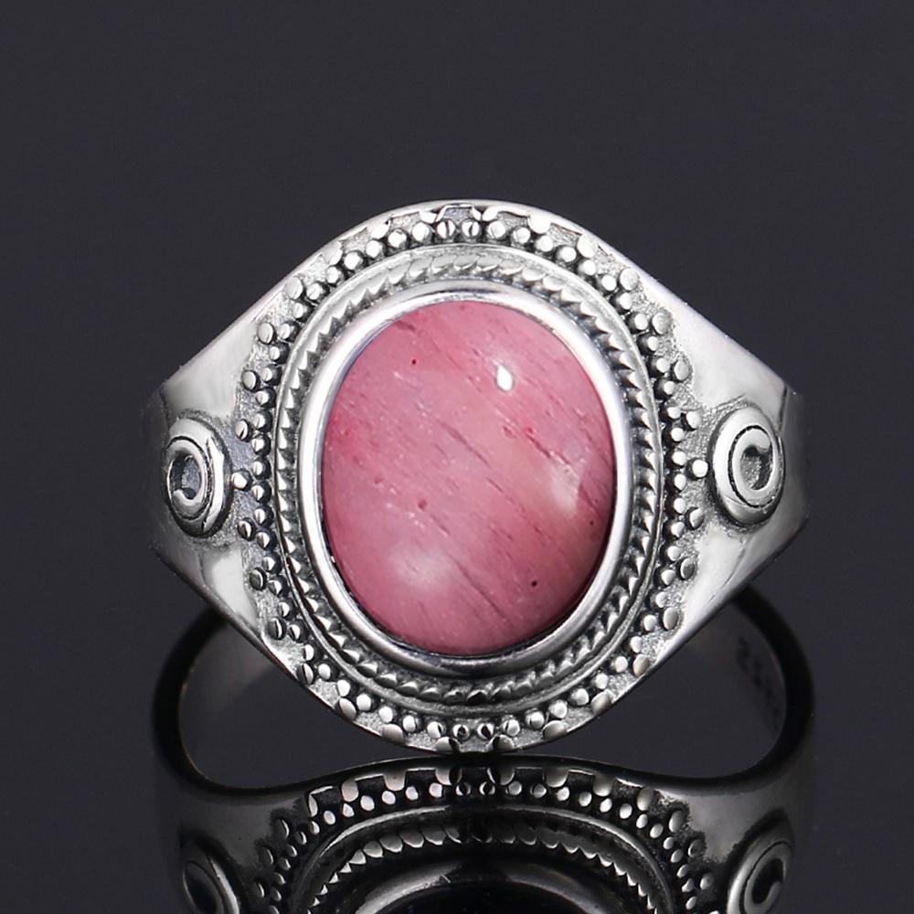 CopperRing Big Oval 8*10MM Natural Moonstone Turquoise Lapis Tiger Eye Rings for Women Gifts Fine Jewelry