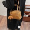 Small bag women's retro new fashion niche design shoulder messenger bag portable pillow bag