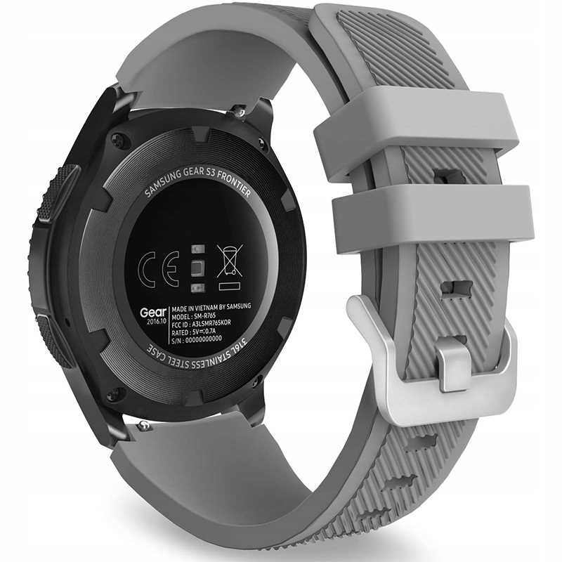 Sc Watchband 22Mm Gray