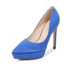 Evening dress fashion sexy fashion pointed head shallow mouth high heels