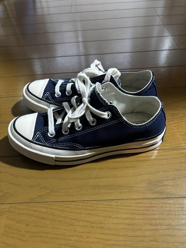 [USED] Similar Converse Chuck Taylor CT70, Korea Exclusive, Authentic, Size 22.5, Navy