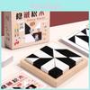 Wooden Hidden Block Puzzle For Kids Educational Logic Thinking Game For Children