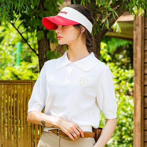 Venezia 12 Waffle Short Sleeve Ivory Free