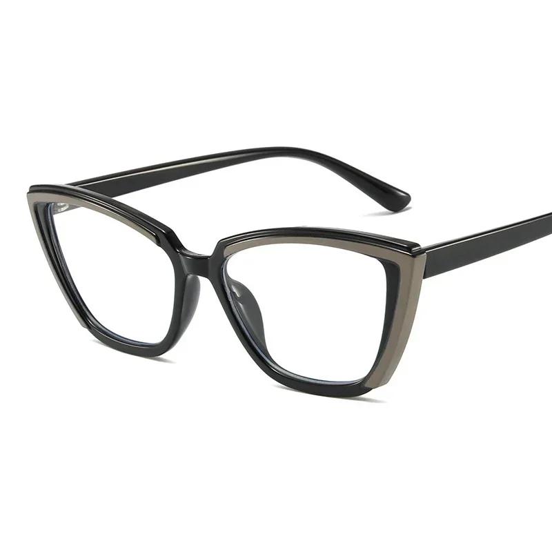 Stylish Cat Eye Glasses Women Men Transparent Eyewear Brand Designer Cute Clear Eyeglasses Fashion Optical Frame