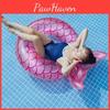Mermaid Tail Swim Ring Thickened Children's Lifebuoy Adult Water Toy Backrest Mermaid Swim Ring Pvc 0.25 Thickness