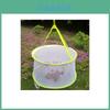 Foldable Clothes Drying Mesh Basket With Large Diameter For Sweaters And Underwear Drying