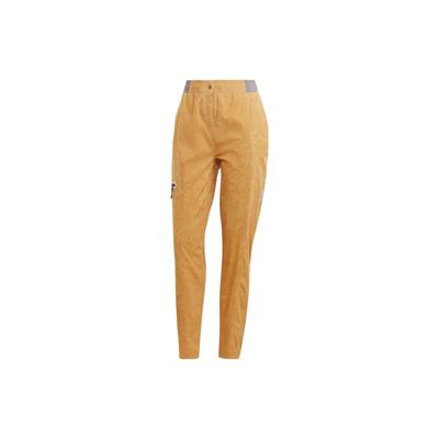 Terrex X And Wander Collaboration SS23 Logo Reflective Print Adjustable Drawstring Waist Outdoor Sports Pants Women Pants Bronze HR8409