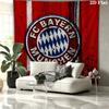 FC Bayern Munchen Custom Name Wall Tapestry Aesthetic Wall Hanging Printed Fabric Blanket Decorative Tapestries for Bedroom Living Room Home Decor