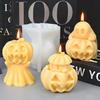1 Pcs Silicone Mold Candles Ghostly Hands And Feet Pumpkin Lanterns Halloween Resin Decorations Chocolate Holiday Gifts