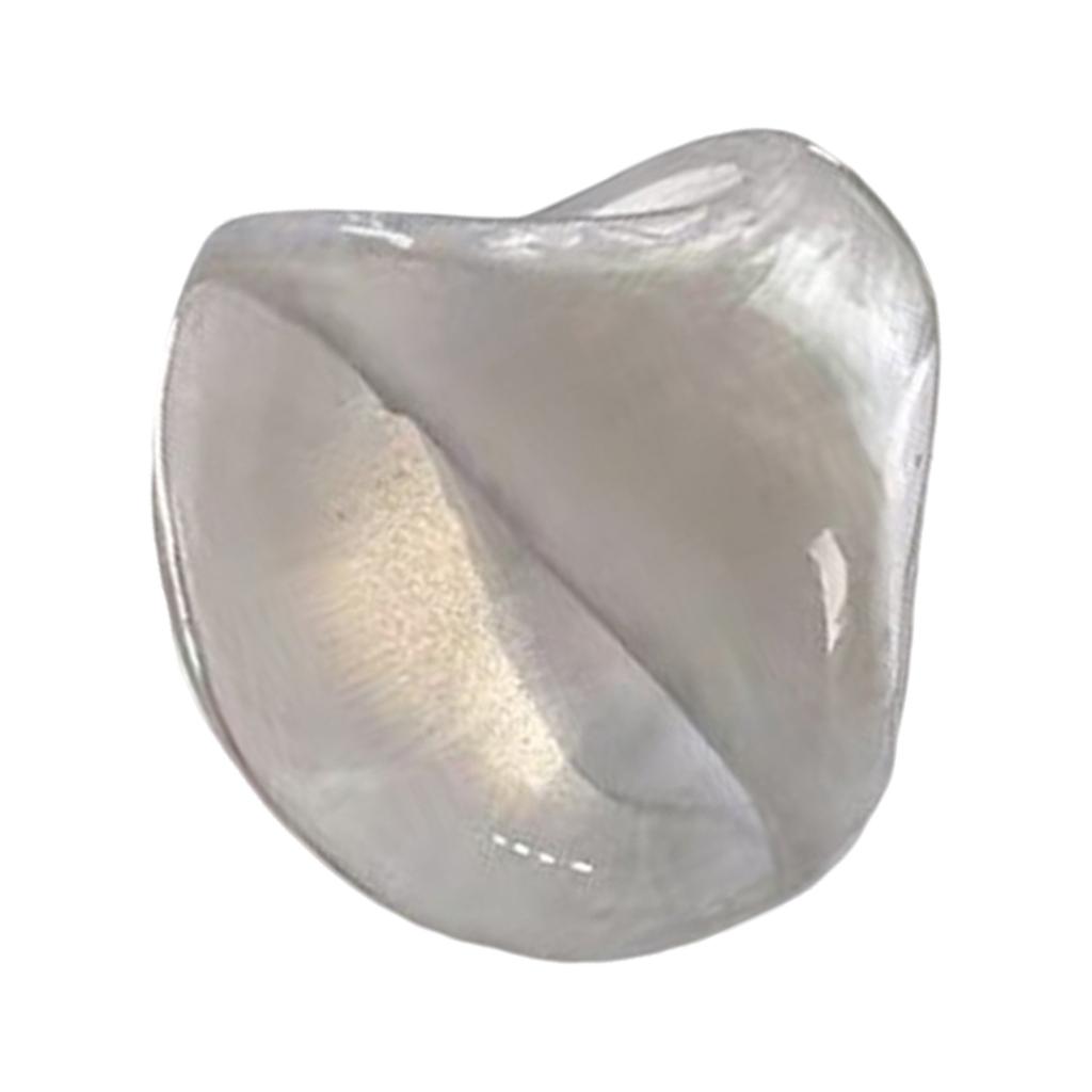 Pearlescent Inner Glaze Resin Ring Lightweight Comfort Fit Multiple Color Options For Daily Wear And Special Occasions