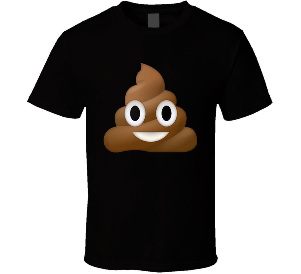 Pile Of Poop Emoji Face Group Halloween Costume T Shirt Mens Womens Tees Top M