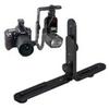 Double L-shaped Photography Light Holder Flash Bracket L-shaped Support LED Photography Light for SLR Camera Flash Video Light